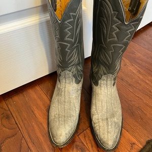 Nocona Men’s Gray Boot size 9d